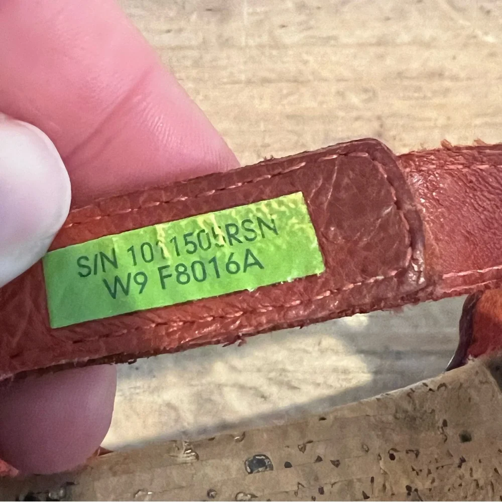 Ahnu Karma Latitude Red Leather Ballet Flats size 9 - Picture 12 of 12